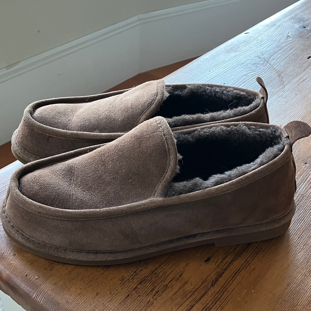 L.L. Bean Brown Wicked Warm Men’s Slippers Size 8
